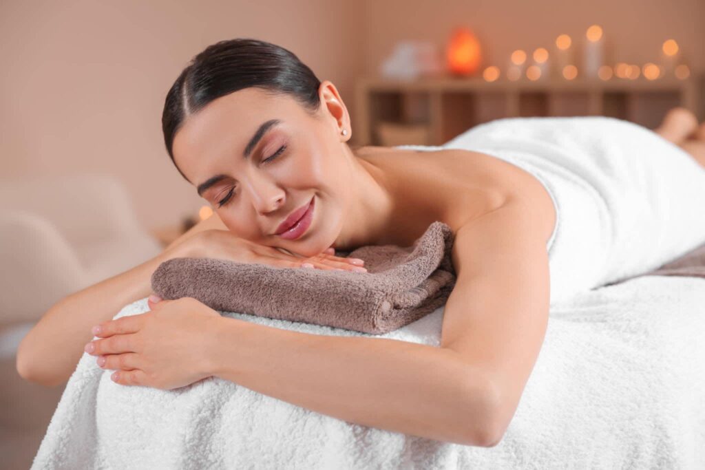 Light pressure massage for lymphatic wellness
